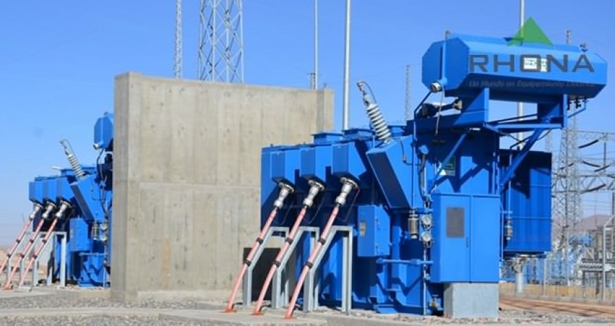 Transformadores de poder hasta 100 MVA y 154 kV