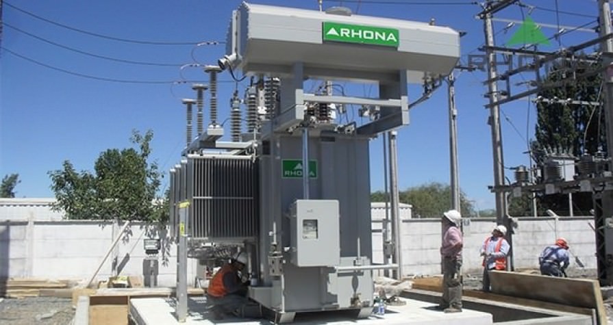 Transformadores de poder hasta 100 MVA y 154 kV