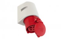 Enchufe hembra sobrepuesta 4x32A - IP44