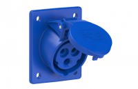 Enchufe hembra embutida 3x16A - IP44
