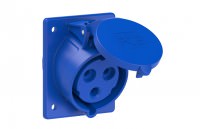 Enchufe hembra embutida 3x32A - IP44