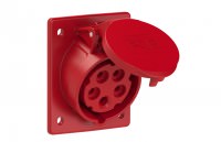 Enchufe hembra embutida 5x16A - IP44