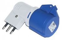Adaptador macho uso doméstico