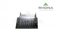 Curva vertical ranurada subida  200x50mm