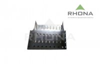 Curva vertical ranurada subida 300x50mm