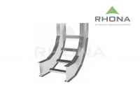Curva vertical escalerilla 100x100mm