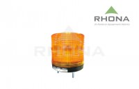 Baliza LED ambar con zumbador