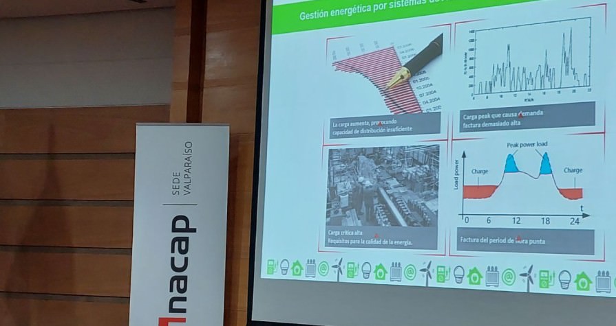 Nos invitaron a participar del Energy Day de Inacap en la Sede Valparaíso